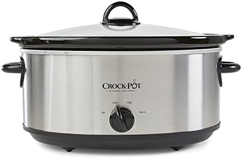 Crock-Pot 7 Quart Oval Manual Slow Cooker – Stainless Steel KPMF