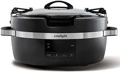 Crock-Pot Thermoshield 6 Quart Slow Cooker with Carry Handles FCQR