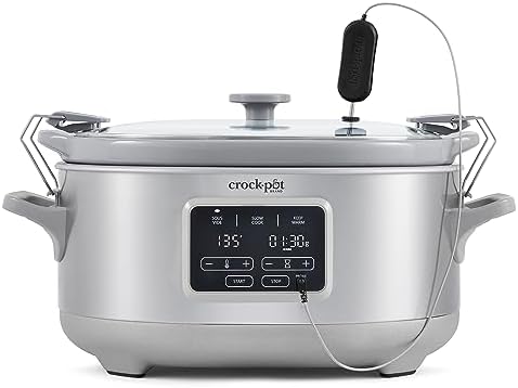 Crock-Pot 7 Quart Programmable Cook & Carry Slow Cooker HI4V