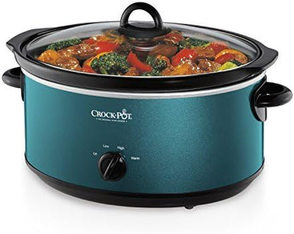 Crock-Pot 7 Quart Manual Slow Cooker – Turquoise G3MY