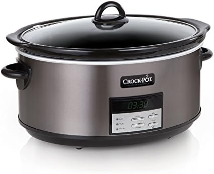 Crock-Pot 8 Quart Programmable Slow Cooker with Auto Warm 82JK