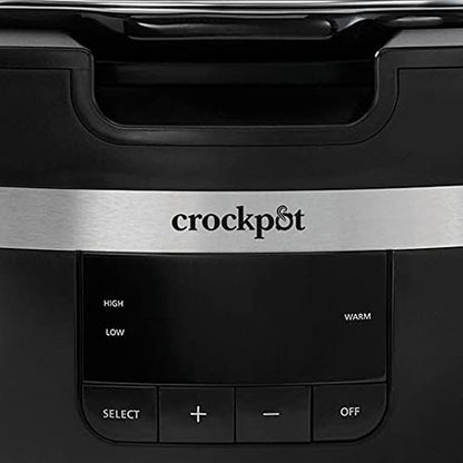 Crock-Pot Thermoshield 6 Quart Slow Cooker with Carry Handles FCQR