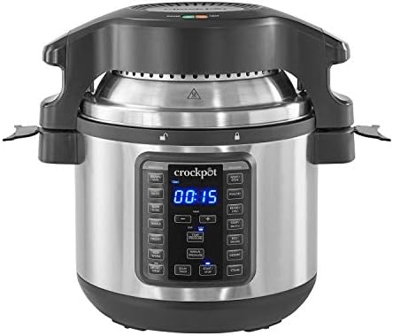 Crock-Pot Express Crisp 8 Quart 10-in-1 Pressure Cooker M36T