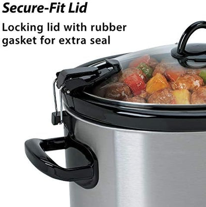 Crock-Pot Cook & Carry 6 Quart Portable Slow Cooker YKBS