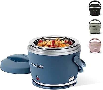 Crock-Pot Electric Lunch Box Food Warmer 20oz – Faded Blue EM1K