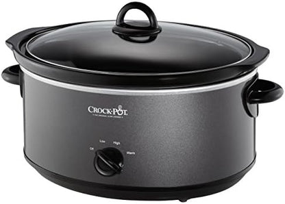 Crock-Pot 7 Quart Slow Cooker – Charcoal JOIF