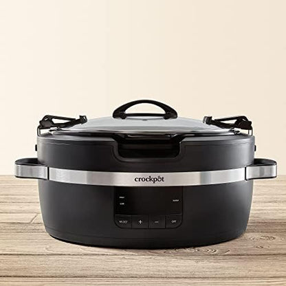 Crock-Pot Thermoshield 6 Quart Slow Cooker with Carry Handles FCQR
