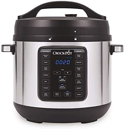 Crock-Pot 8 Quart Express Crock Multi-Use Pressure Cooker N8L8
