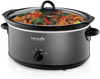 Crock-Pot 7 Quart Slow Cooker – Charcoal JOIF