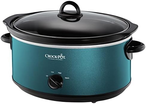 Crock-Pot 7 Quart Manual Slow Cooker – Turquoise G3MY