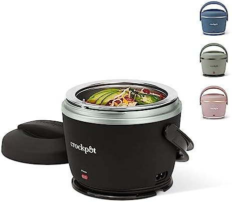 Crock-Pot Electric Lunch Box Food Warmer 20oz – Black JJJ0