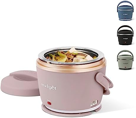 Crock-Pot Electric Lunch Box Food Warmer 20oz – Blush Pink RYUR