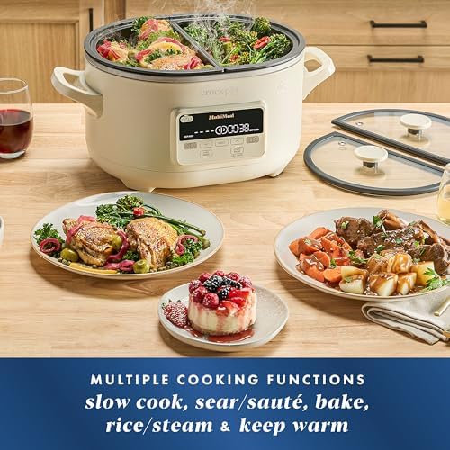 Crock-Pot MultiMeal Multicooker with Programmable Slow Cooker AVND