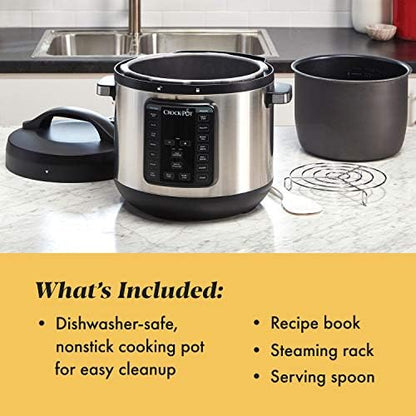 Crock-Pot 8 Quart Express Crock Multi-Use Pressure Cooker N8L8