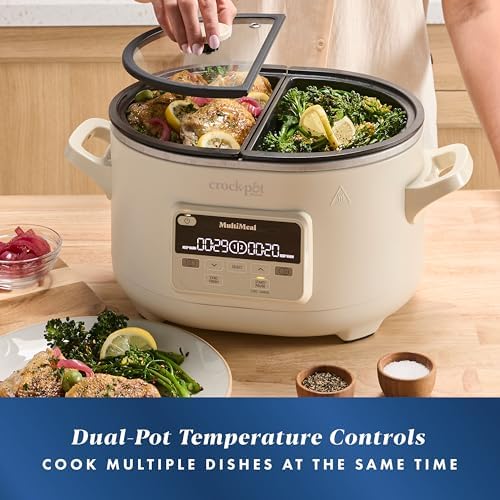 Crock-Pot MultiMeal Multicooker with Programmable Slow Cooker AVND