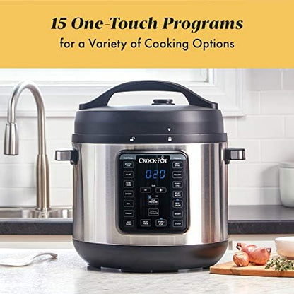 Crock-Pot 8 Quart Express Crock Multi-Use Pressure Cooker N8L8