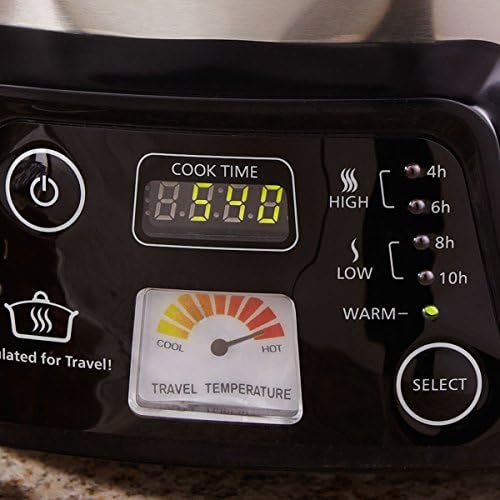 Crock-Pot Cook & Carry 6 Quart Programmable Slow Cooker YS3L