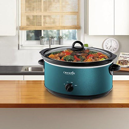 Crock-Pot 7 Quart Manual Slow Cooker – Turquoise G3MY