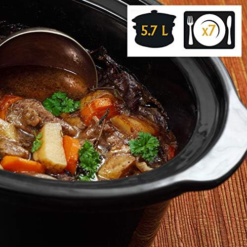 Crock-Pot Cook & Carry 6 Quart Portable Slow Cooker YKBS