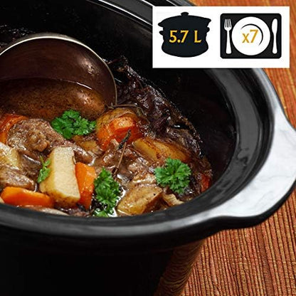 Crock-Pot Cook & Carry 6 Quart Portable Slow Cooker YKBS
