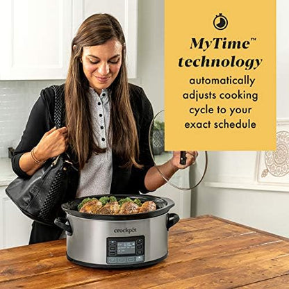 Crock-Pot MyTime 6 Quart Programmable Slow Cooker 9EWU