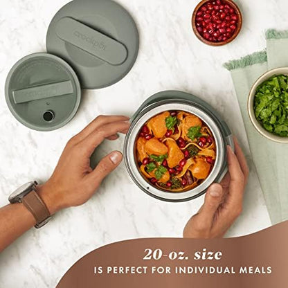 Crock-Pot Portable Electric Lunch Box Food Warmer – Green UZQ7