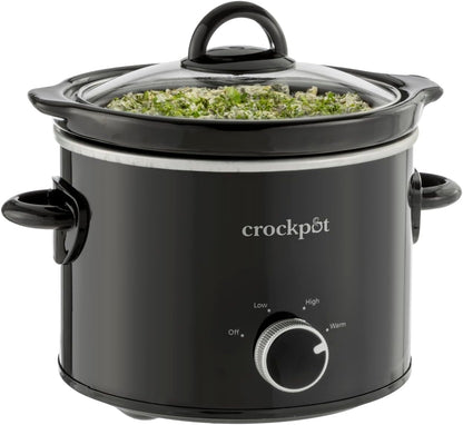 Crock-Pot 2 Quart Mini Slow Cooker – Classic Compact Cooker KFC2
