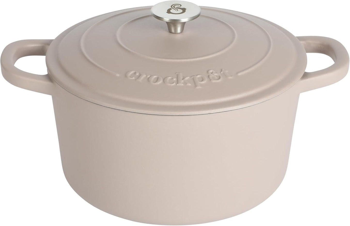 Crock-Pot 3 Quart Enameled Cast Iron Dutch Oven – Aqua QFEQ