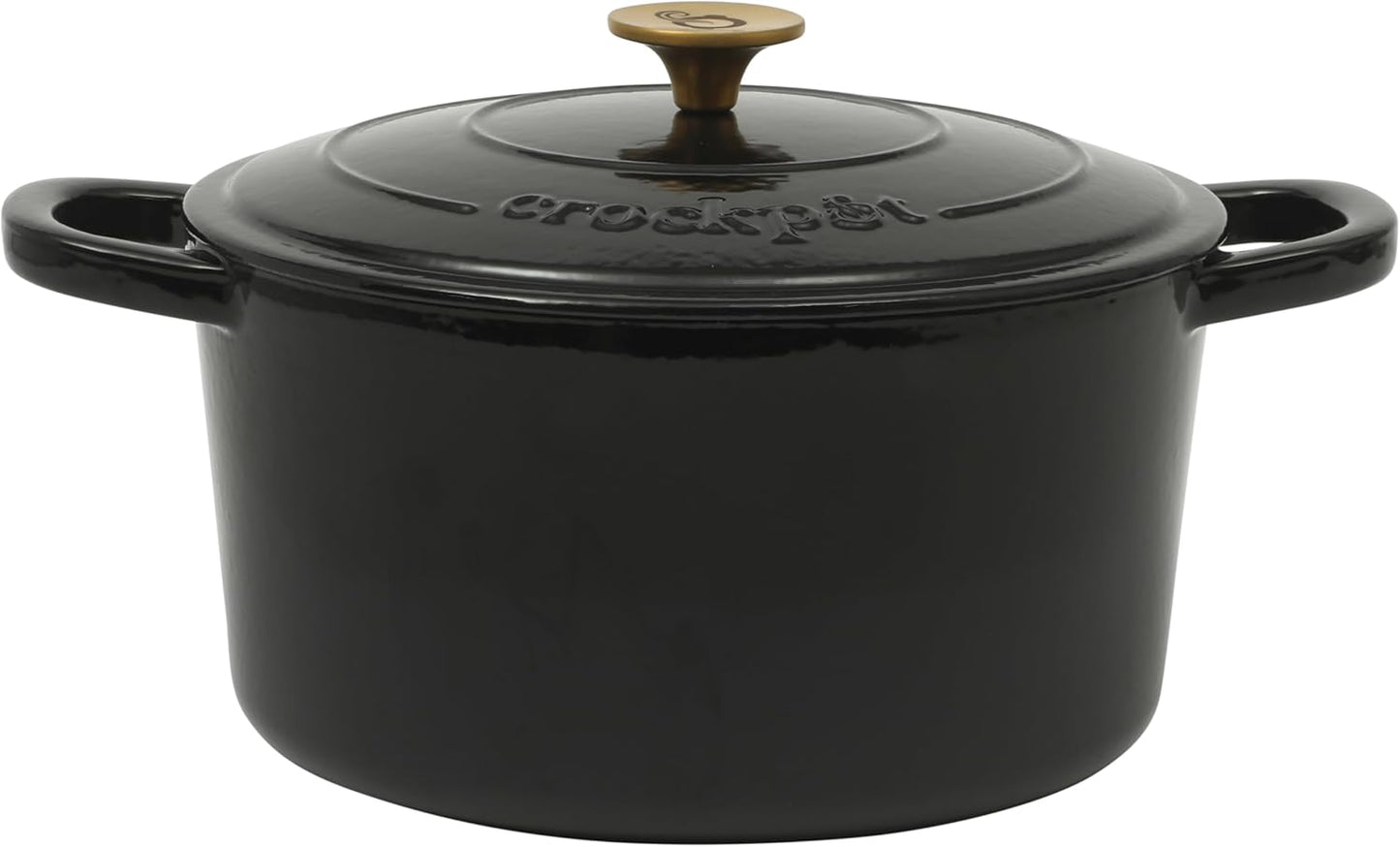 Crock-Pot 3 Quart Enameled Cast Iron Dutch Oven – Aqua QFEQ