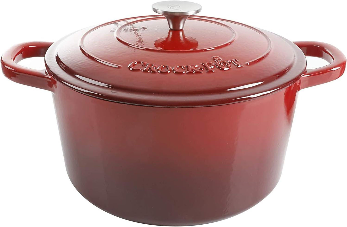 Crock-Pot 3 Quart Enameled Cast Iron Dutch Oven – Aqua QFEQ