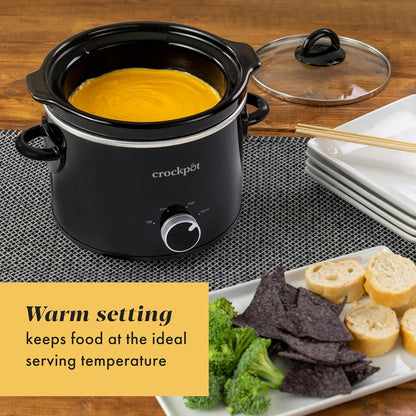 Crock-Pot 2 Quart Mini Slow Cooker – Classic Compact Cooker KFC2